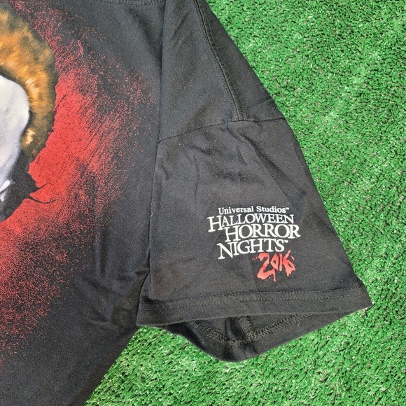 Universal Studios Halloween Horror Nights Michael Myers 2016 Blood Splatter Sz M - Picture 4 of 8